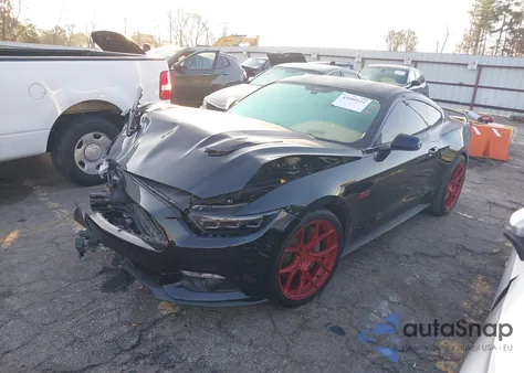 2016 Ford Mustang Gt Premium из США, поврежденный, VIN 1FA6P8CF5G5274141